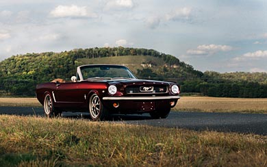 1965 Ringbrothers Ford Mustang Convertible Uncaged wallpaper thumbnail.