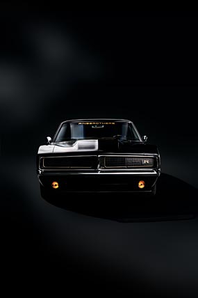 1969 Ringbrothers Dodge Charger Tusk phone wallpaper thumbnail.