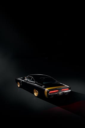 1969 Ringbrothers Dodge Charger Tusk phone wallpaper thumbnail.