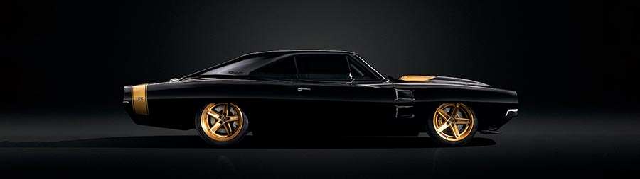 1969 Ringbrothers Dodge Charger Tusk super ultrawide wallpaper thumbnail.