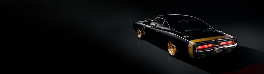 1969 Ringbrothers Dodge Charger Tusk super ultrawide wallpaper thumbnail.