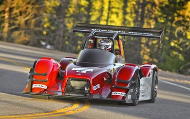 2014 Mitsubishi MiEV Evolution III Pikes Peak wallpaper thumbnail.