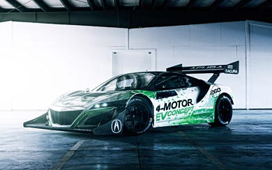 2016 Acura NSX EV Concept wallpaper thumbnail.