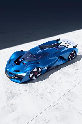 2024 Alpine Alpenglow Hy6 Concept phone wallpaper thumbnail.