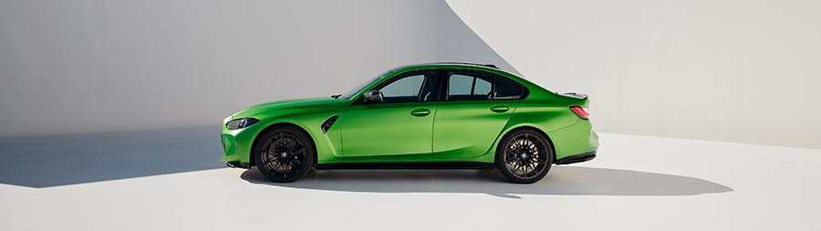 2025 BMW M3 Competition super ultrawide wallpaper thumbnail.