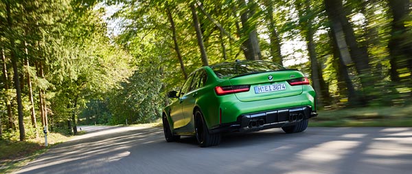 2025 BMW M3 Competition super ultrawide wallpaper thumbnail.