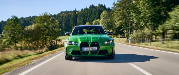 2025 BMW M3 Competition super ultrawide wallpaper thumbnail.
