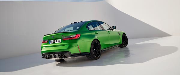 2025 BMW M3 Competition super ultrawide wallpaper thumbnail.