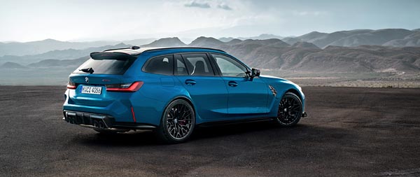 2025 BMW M3 CS Touring super ultrawide wallpaper thumbnail.
