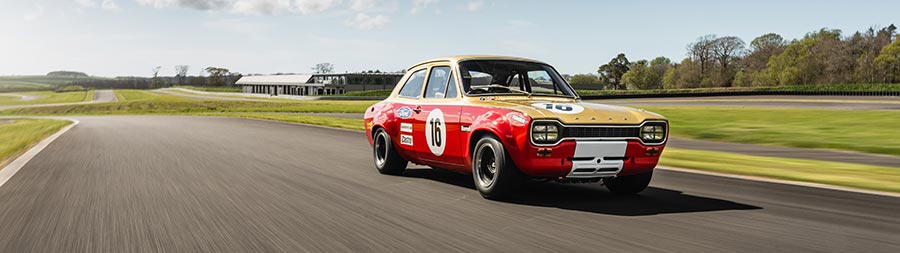 2025 Boreham Motorworks Ford Escort Mk1 Alan Mann 68 Edition super ultrawide wallpaper thumbnail.
