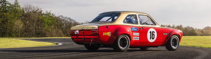 2025 Boreham Motorworks Ford Escort Mk1 Alan Mann 68 Edition super ultrawide wallpaper thumbnail.