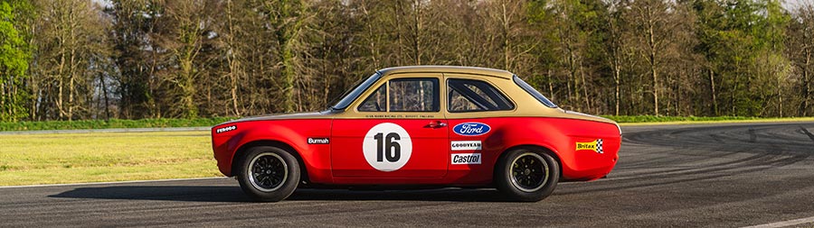 2025 Boreham Motorworks Ford Escort Mk1 Alan Mann 68 Edition super ultrawide wallpaper thumbnail.