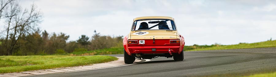 2025 Boreham Motorworks Ford Escort Mk1 Alan Mann 68 Edition super ultrawide wallpaper thumbnail.