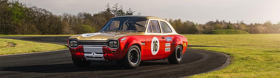 2025 Boreham Motorworks Ford Escort Mk1 Alan Mann 68 Edition super ultrawide wallpaper thumbnail.