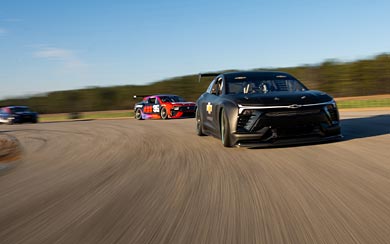 2025 Chevrolet Blazer EV.R NASCAR Concept wallpaper thumbnail.