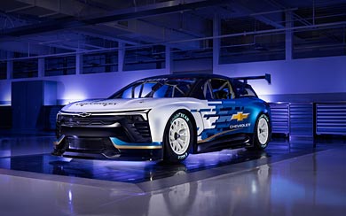 2025 Chevrolet Blazer EV.R NASCAR Concept wallpaper thumbnail.