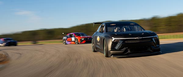 2025 Chevrolet Blazer EV.R NASCAR Concept super ultrawide wallpaper thumbnail.