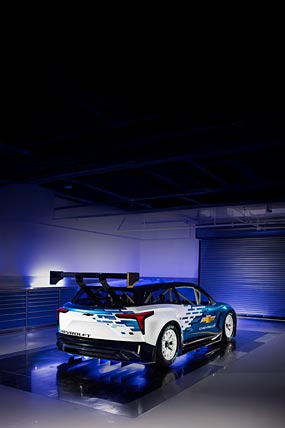 2025 Chevrolet Blazer EV.R NASCAR Concept phone wallpaper thumbnail.
