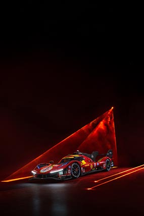 2025 Ferrari 499P phone wallpaper thumbnail.