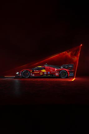 2025 Ferrari 499P phone wallpaper thumbnail.