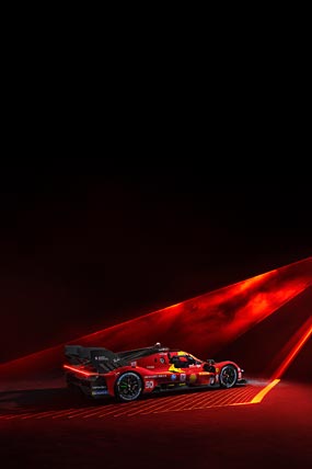 2025 Ferrari 499P phone wallpaper thumbnail.