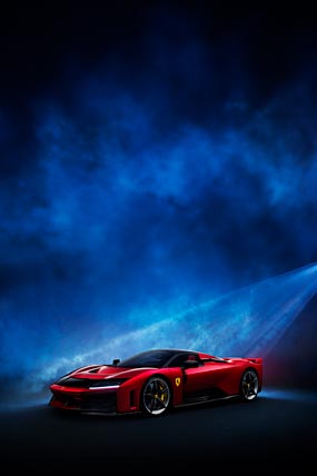 2025 Ferrari F80 phone wallpaper thumbnail.