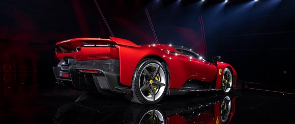 2025 Ferrari F80 super ultrawide wallpaper thumbnail.