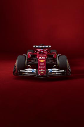 2025 Ferrari SF-25 phone wallpaper thumbnail.