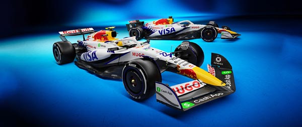 2025 Racing Bulls RB02 super ultrawide wallpaper thumbnail.