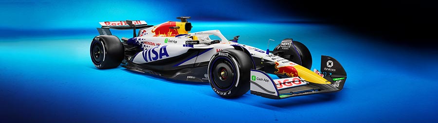 2025 Racing Bulls RB02 super ultrawide wallpaper thumbnail.