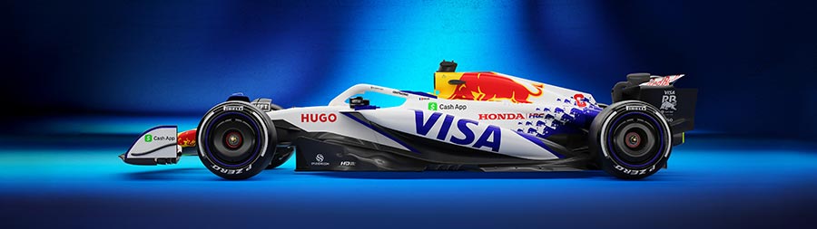 2025 Racing Bulls RB02 super ultrawide wallpaper thumbnail.