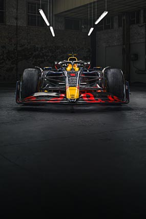 2025 Red Bull Racing RB21 phone wallpaper thumbnail.