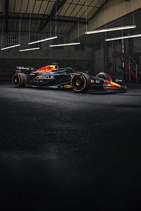 2025 Red Bull Racing RB21 phone wallpaper thumbnail.