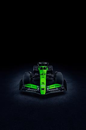 2025 Sauber C45 phone wallpaper thumbnail.