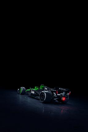 2025 Sauber C45 phone wallpaper thumbnail.