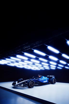 2025 Williams FW47 phone wallpaper thumbnail.