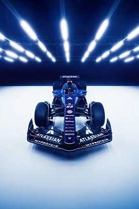 2025 Williams FW47 phone wallpaper thumbnail.