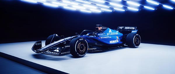 2025 Williams FW47 super ultrawide wallpaper thumbnail.
