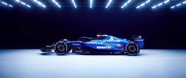 2025 Williams FW47 super ultrawide wallpaper thumbnail.
