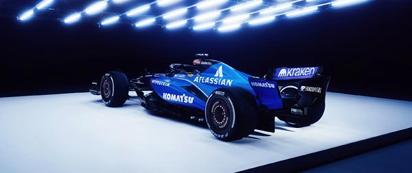 2025 Williams FW47 super ultrawide wallpaper thumbnail.