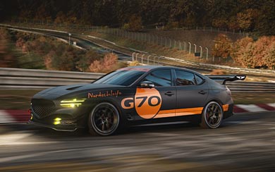 2025 Genesis G70 Track Day Special Concept wallpaper thumbnail.
