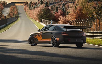 2025 Genesis G70 Track Day Special Concept wallpaper thumbnail.