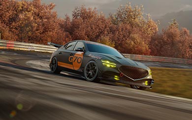 2025 Genesis G70 Track Day Special Concept wallpaper thumbnail.