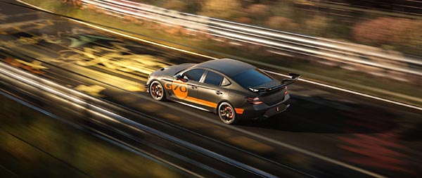 2025 Genesis G70 Track Day Special Concept super ultrawide wallpaper thumbnail.