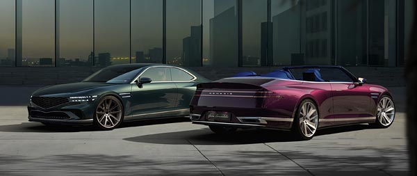 2025 Genesis X Gran Coupe and Convertible Concept super ultrawide wallpaper thumbnail.