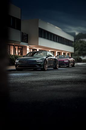 2025 Genesis X Gran Coupe and Convertible Concept phone wallpaper thumbnail.