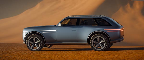 2025 Genesis X Gran Equator Concept super ultrawide wallpaper thumbnail.