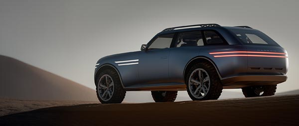 2025 Genesis X Gran Equator Concept super ultrawide wallpaper thumbnail.