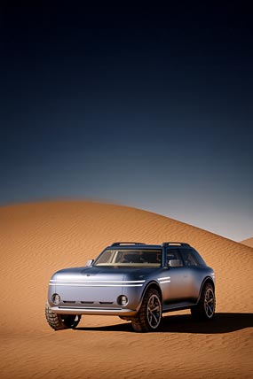 2025 Genesis X Gran Equator Concept phone wallpaper thumbnail.