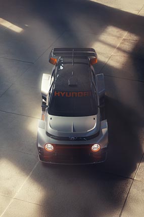 2025 Hyundai Insteroid Concept phone wallpaper thumbnail.